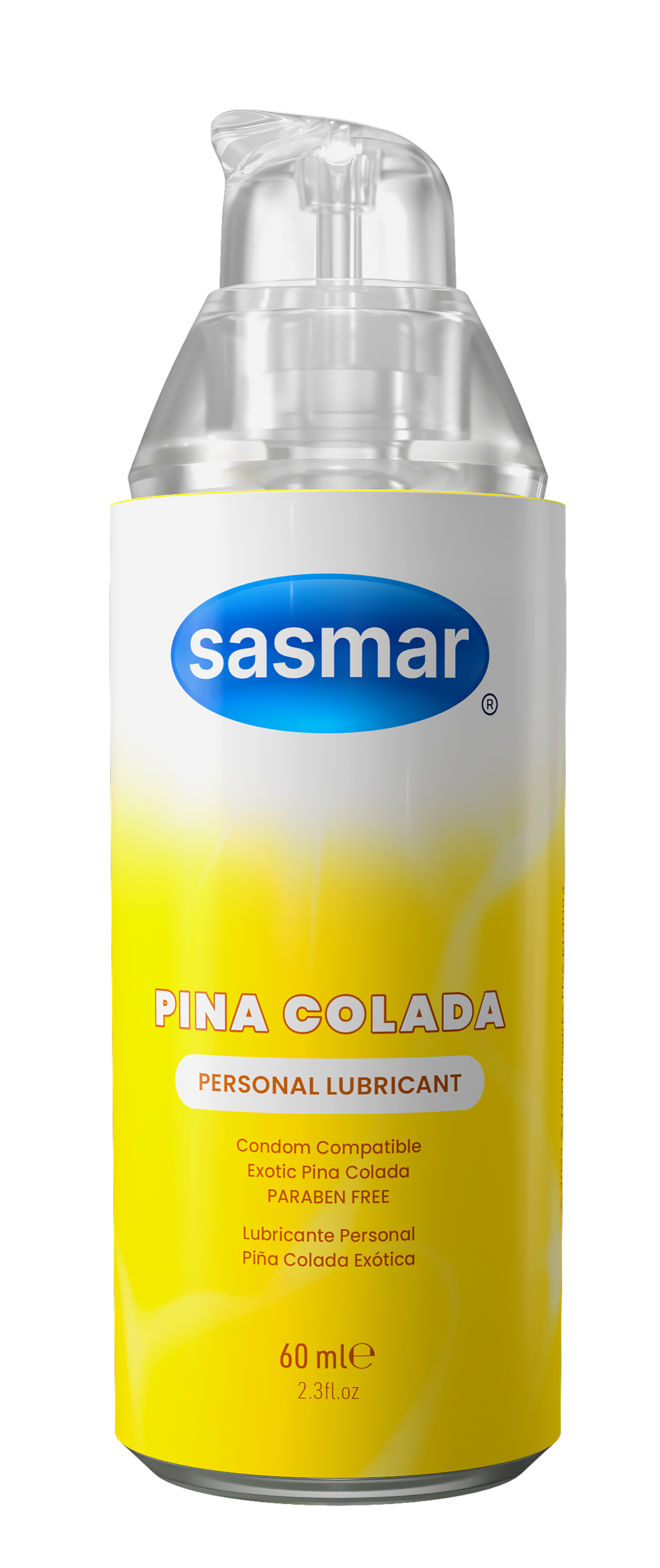 Sasmar Pina Colada Flavor Personal Lubricant