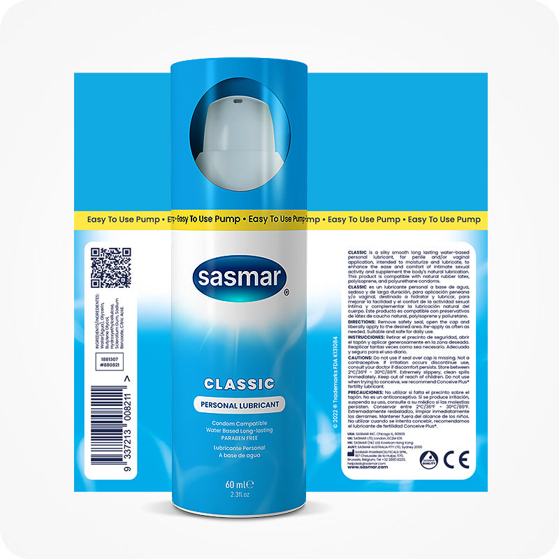 Sasmar Original + Classic Lube Combo