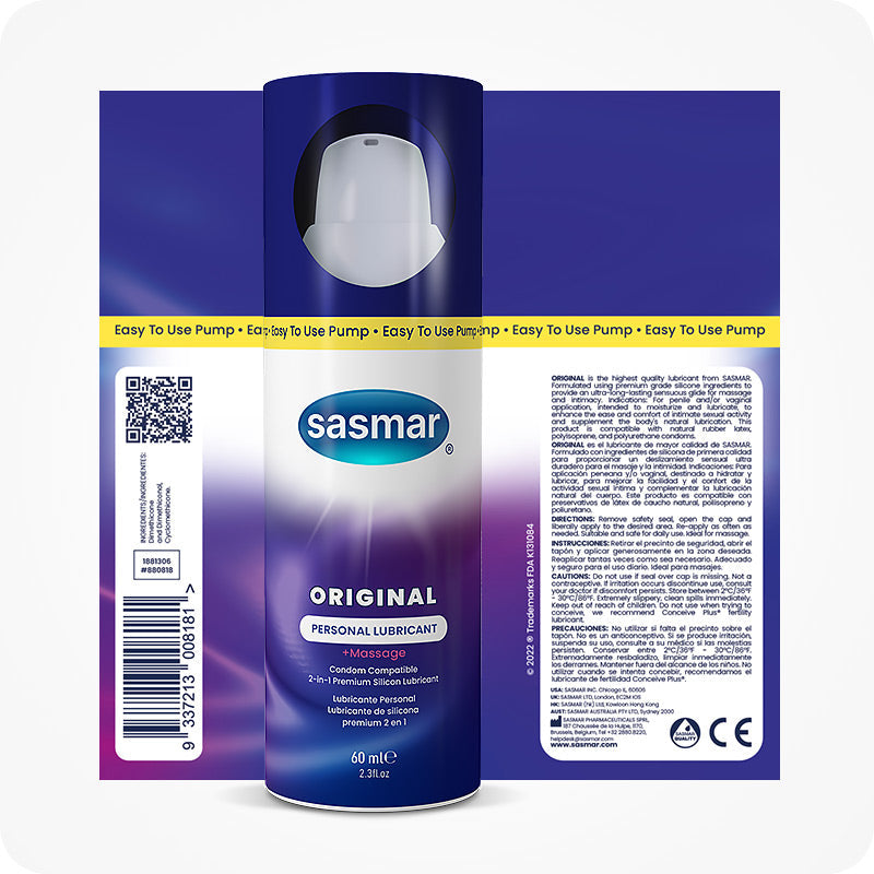 Sasmar Original Silicone Lubricant
