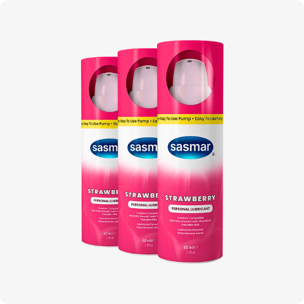 Sasmar Strawberry Flavor Personal Lubricant