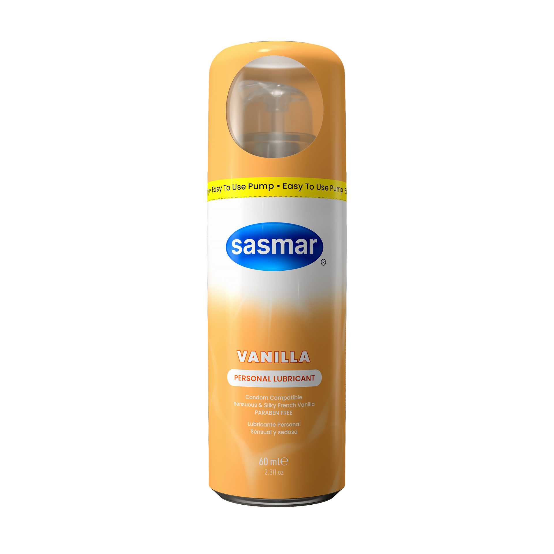 Sasmar Vanilla Flavor Personal Lubricant  SASMAR