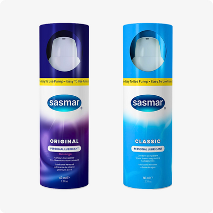 Sasmar Original + Classic Lube Combo SASMAR Sasmar Original + Classic Lube Combo SASMAR